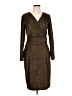 Calvin Klein Tweed Brown Cocktail Dress Size 10 - photo 1