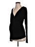 Seraphine Black Long Sleeve Top Size Sm Maternity - photo 1