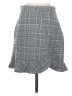 Zara Plaid Gray Formal Skirt Size S - photo 1