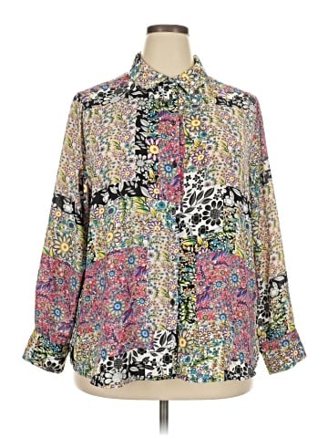 Jones & Co Long Sleeve Blouse (view 1)