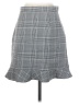 Zara Plaid Gray Formal Skirt Size S - photo 2
