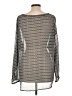 Old Navy 100% Polyester Gray Long Sleeve Blouse Size XL - photo 2