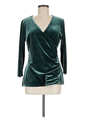 Susan Graver 3/4 Sleeve Top (view 1)