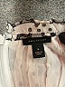 Ann Taylor Print Silver Short Sleeve Blouse Size M - photo 7