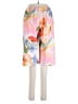 Unbranded Floral Pink Casual Pants Size L - photo 2