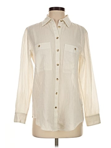 Club Monaco Long Sleeve Button-Down Shirt (view 1)