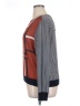 MICHAEL Michael Kors 100% Polyester Checkered-gingham Orange Pullover Sweater Size XL - photo 5