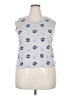 Fifth Sun Silver Tank Top Size XXL - photo 1