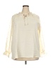 AndTheWhy 100% Polyester Ivory 3/4 Sleeve Blouse Size 3X - photo 1
