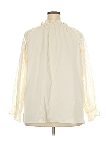 AndTheWhy 3/4 Sleeve Blouse (view 2)