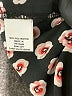 Elle 100% Polyester Black Short Sleeve Blouse Size S - photo 8