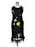 Studio 1 100% Polyester Graphic Black Cocktail Dress Size 14 - photo 1