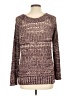 Narciso Rodriguez for Design Nation Tweed Brown Pullover Sweater Size L - photo 2