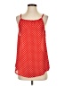 Papermoon 100% Polyester Red Tank Top Size S - photo 1