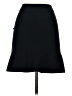 Unbranded Solid Black Casual Skirt Size S - photo 2