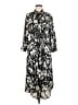 Joie 100% Polyester Print Black Casual Dress Size M - photo 1