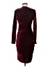 Love J Burgundy Cocktail Dress Size M - photo 2