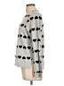 Lucky Brand Hearts Silver Pullover Sweater Size L - photo 5