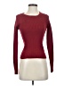 Shein Color Block Burgundy Pullover Sweater Size S - photo 1