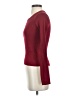 Shein Color Block Burgundy Pullover Sweater Size S - photo 5