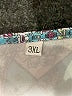 Unbranded Paisley Teal Short Sleeve Blouse Size 3X - photo 7