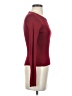 Shein Color Block Burgundy Pullover Sweater Size S - photo 4