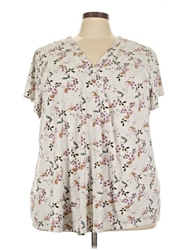Lane Bryant Short Sleeve Henley