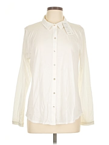 Eileen Fisher Long Sleeve Blouse (view 1)