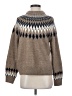 H&M Chevron-herringbone Brown Pullover Sweater Size XS - photo 1