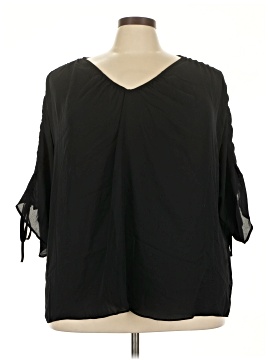 Worthington 3/4 Sleeve Blouse (view 1)