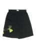 Under Armour 100% Polyester Graphic Black Athletic Shorts Size 7 - photo 1