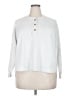 Old Navy White Long Sleeve Henley Size 2X - photo 1