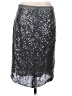 J.Crew 100% Polyester Silver Formal Skirt Size 4 - photo 2