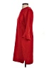 Ann Taylor Solid Red Casual Dress Size 0 - photo 5