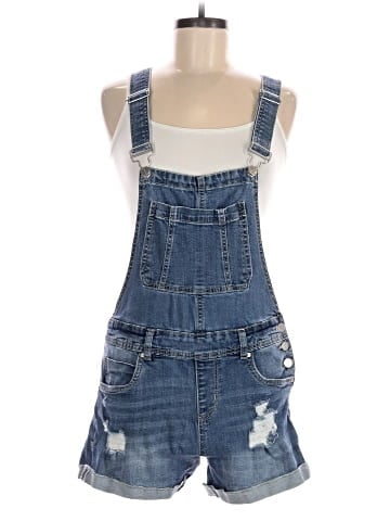 Dollhouse Overall Shorts (view 1)