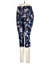 Avia Floral Blue Active Pants Size M - photo 1