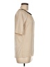The Limited Tan Short Sleeve Blouse Size M - photo 4