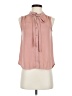 Sweet Wanderer Pink Sleeveless Blouse Size S - photo 1