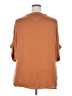 Industry 100% Polyester Brown Short Sleeve Blouse Size 2X - photo 2