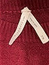 Dreamers Burgundy Pullover Sweater Size Med - Lg - photo 7