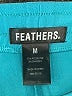 Feathers Color Block Teal Active Pants Size M - photo 7