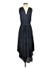 Ramy Brook 100% Polyester Solid Gray Blue Cocktail Dress Size S - photo 1