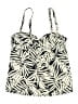 Jantzen Print Ivory Swimsuit Top Size 10 - photo 1