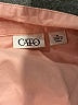 Cato Pink 3/4 Sleeve Button-Down Shirt Size XL - photo 7