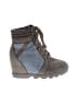 Unbranded Gray Brown Ankle Boots Size 7 - photo 1