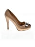Badgley Mischka Tan Heels Size 8 1/2 - photo 1
