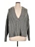 American Eagle Outfitters Chevron-herringbone Gray Pullover Sweater Size XL - photo 1