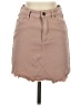Wishlist Solid Tan Denim Skirt Size S - photo 1