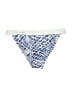 Letarte Graphic Blue White Swimsuit Bottoms Size M - photo 2