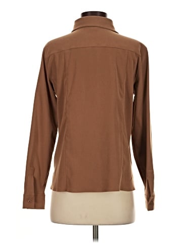 Petite Sophisticate Long Sleeve Polo (view 2)